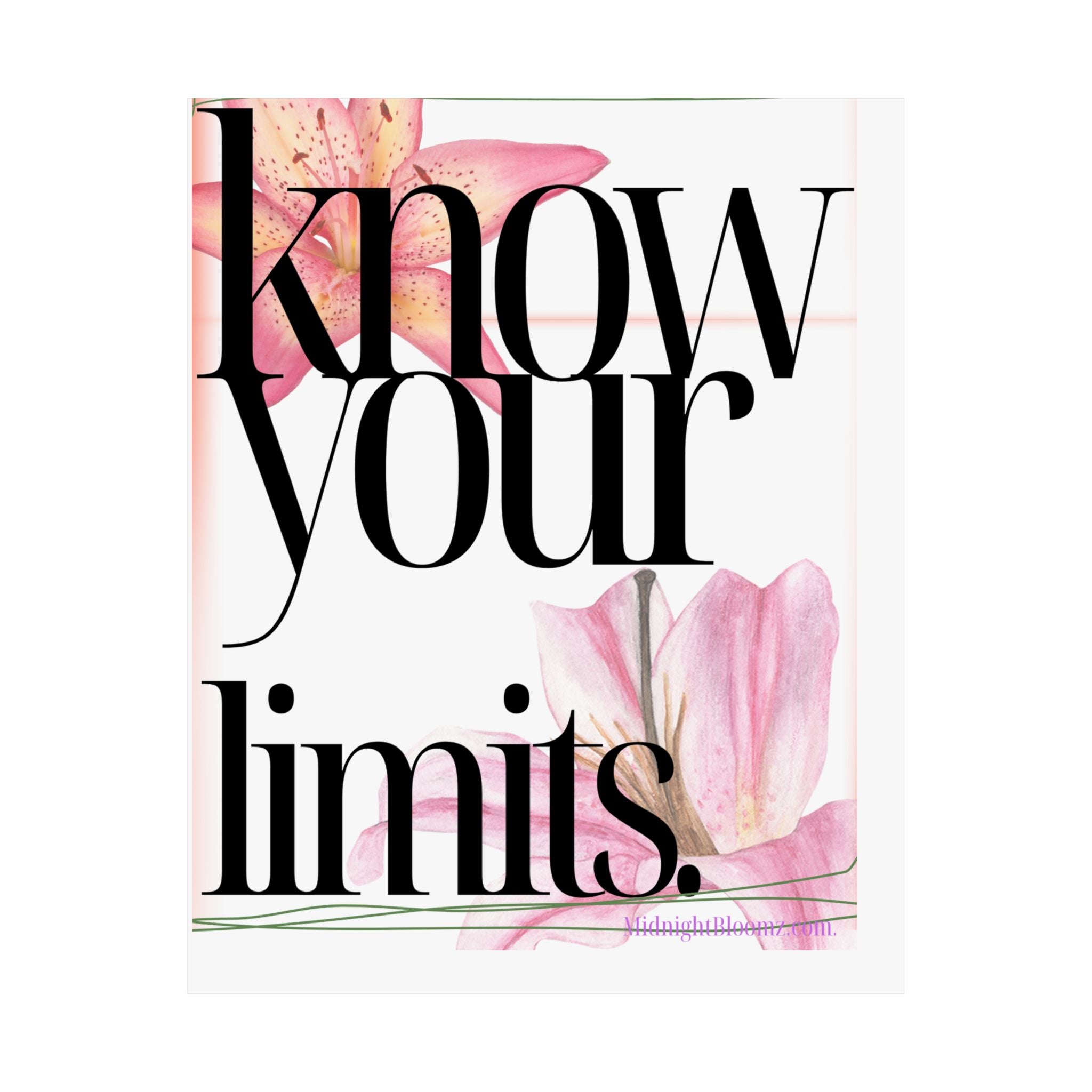 Matte Vertical Posters