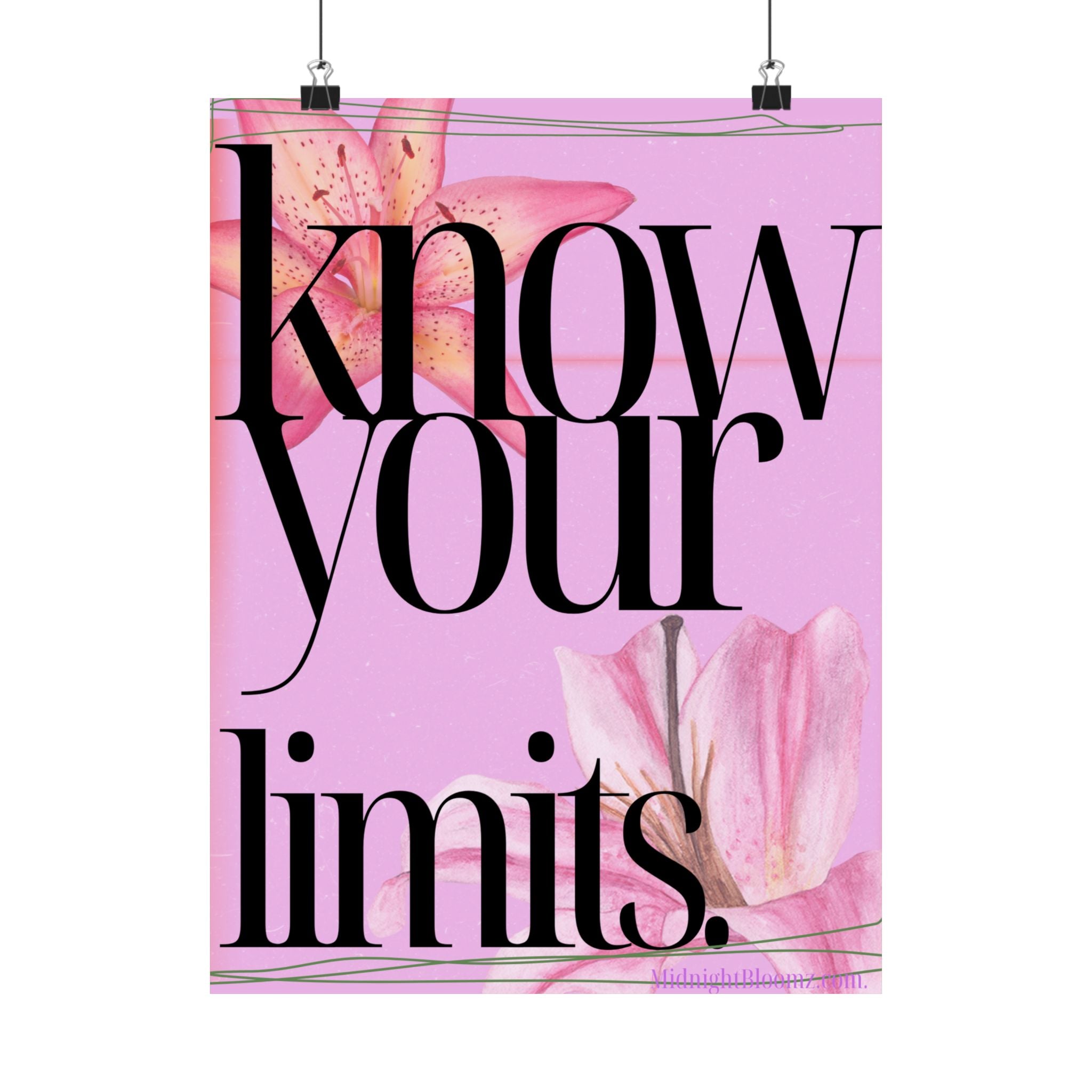 Matte Vertical Posters