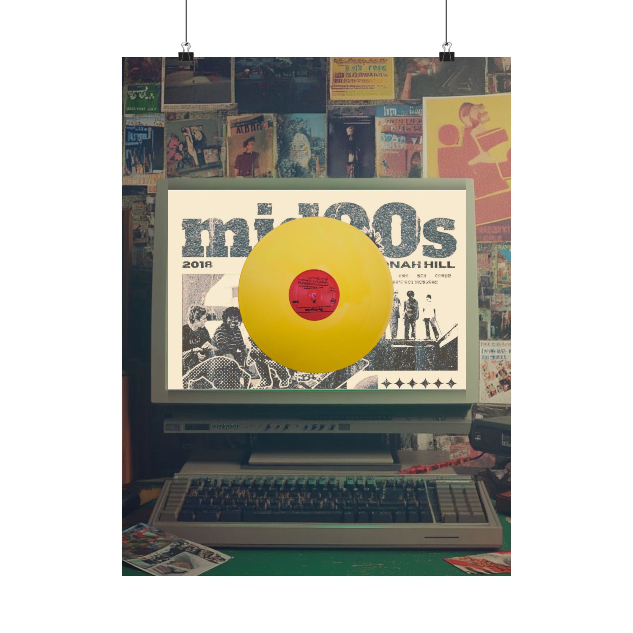 Vintage Music Poster Collection, Retro Wall Art, Home Decor, Gift for Music Lovers, 2000s Nostalgia