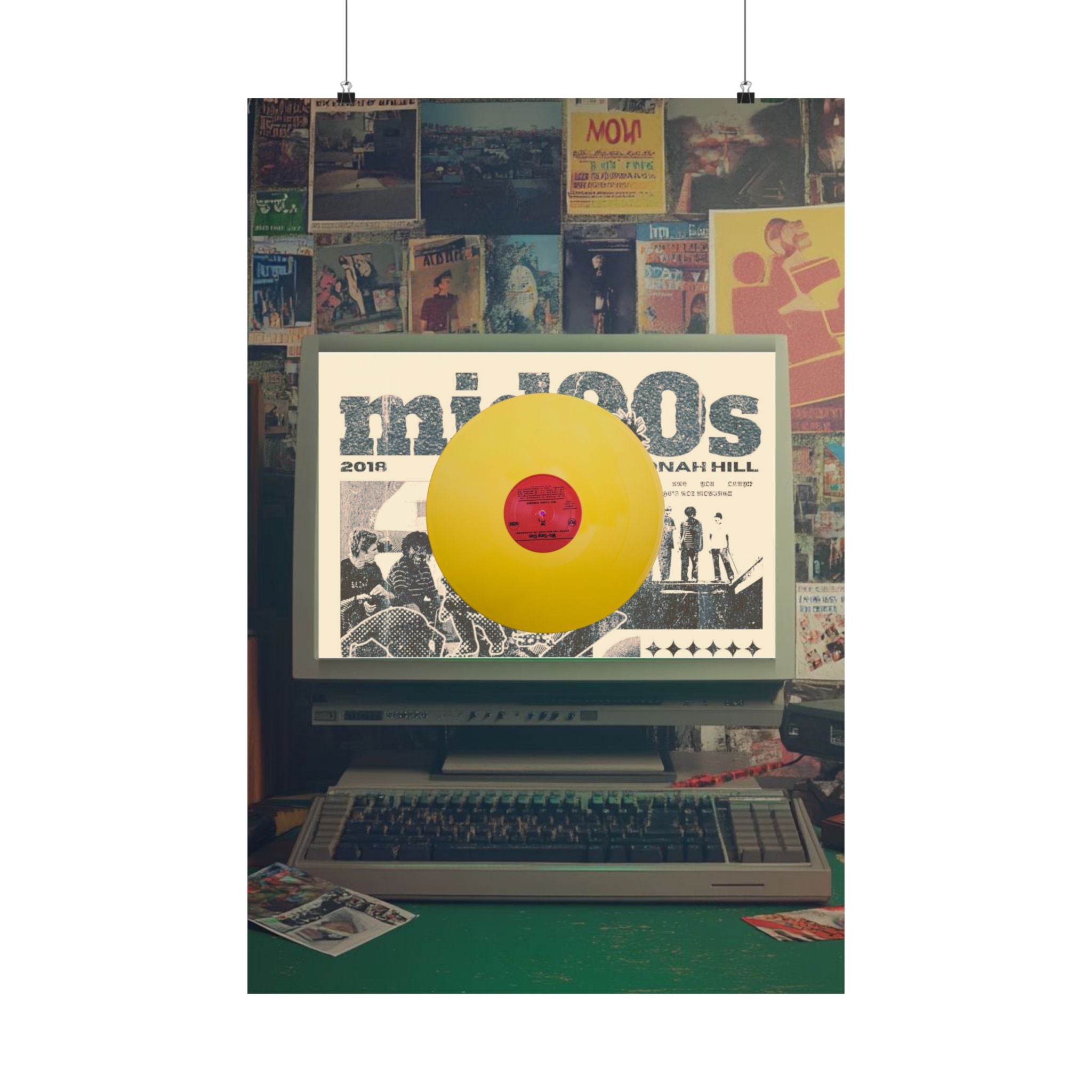 Vintage Music Poster Collection, Retro Wall Art, Home Decor, Gift for Music Lovers, 2000s Nostalgia