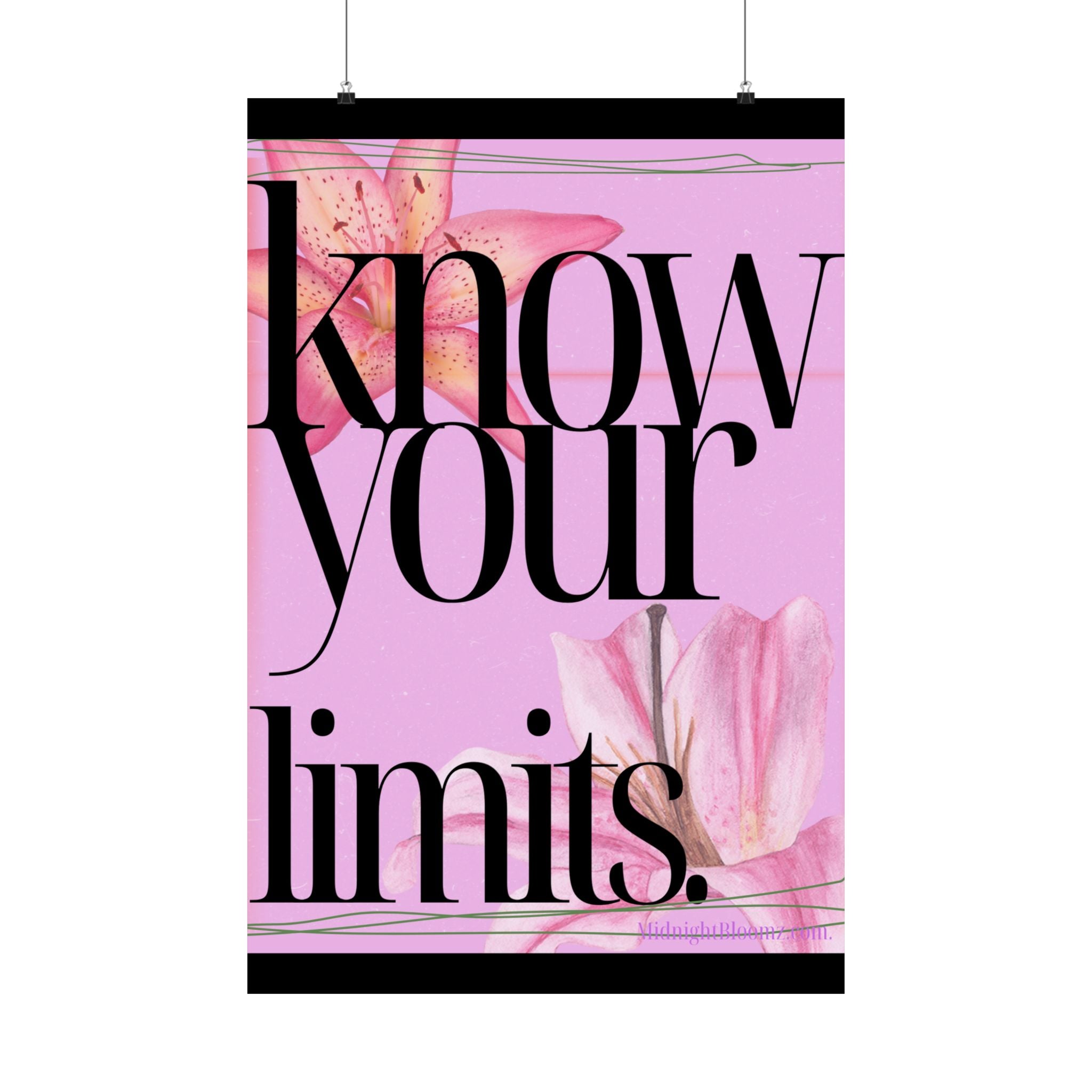 Matte Vertical Posters