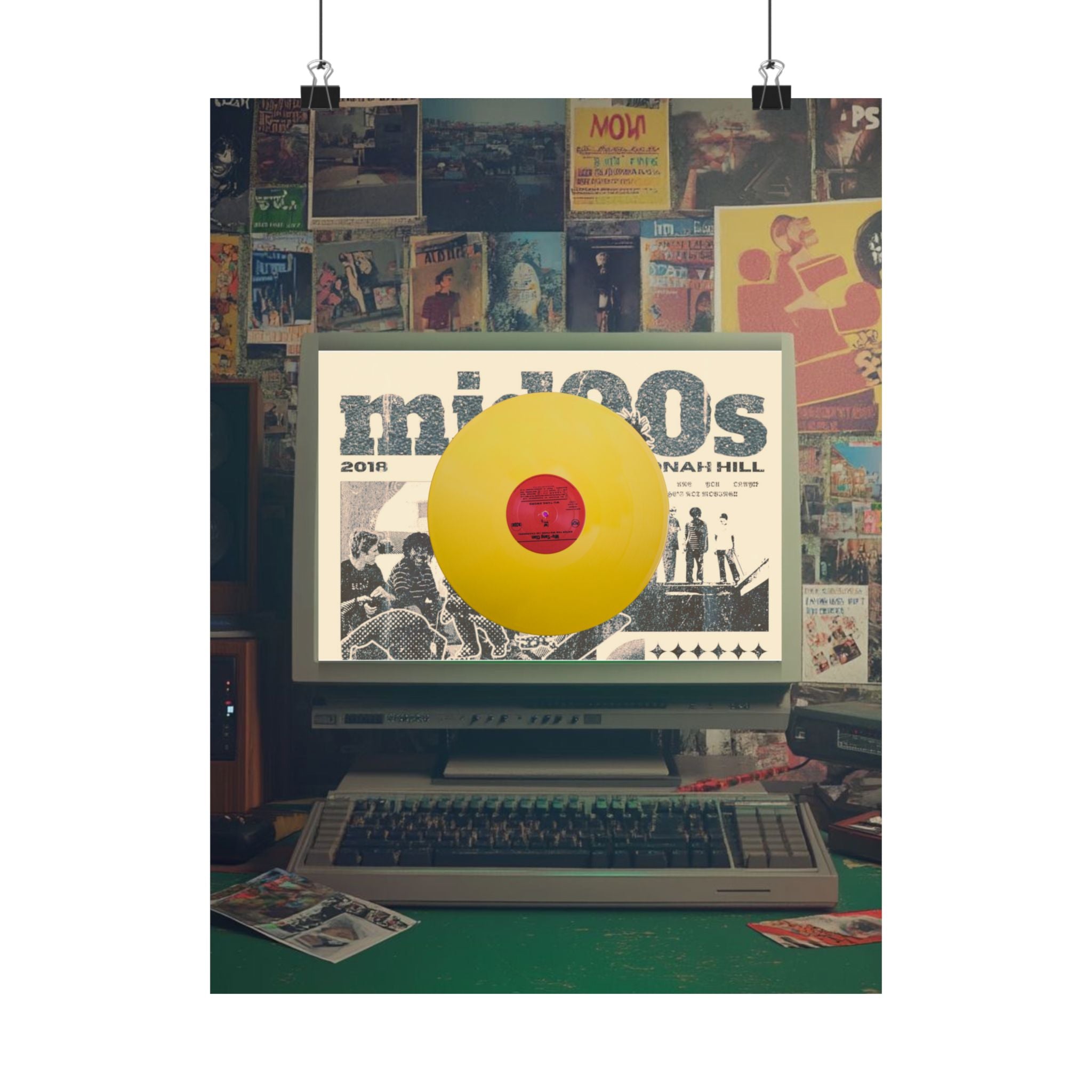 Vintage Music Poster Collection, Retro Wall Art, Home Decor, Gift for Music Lovers, 2000s Nostalgia