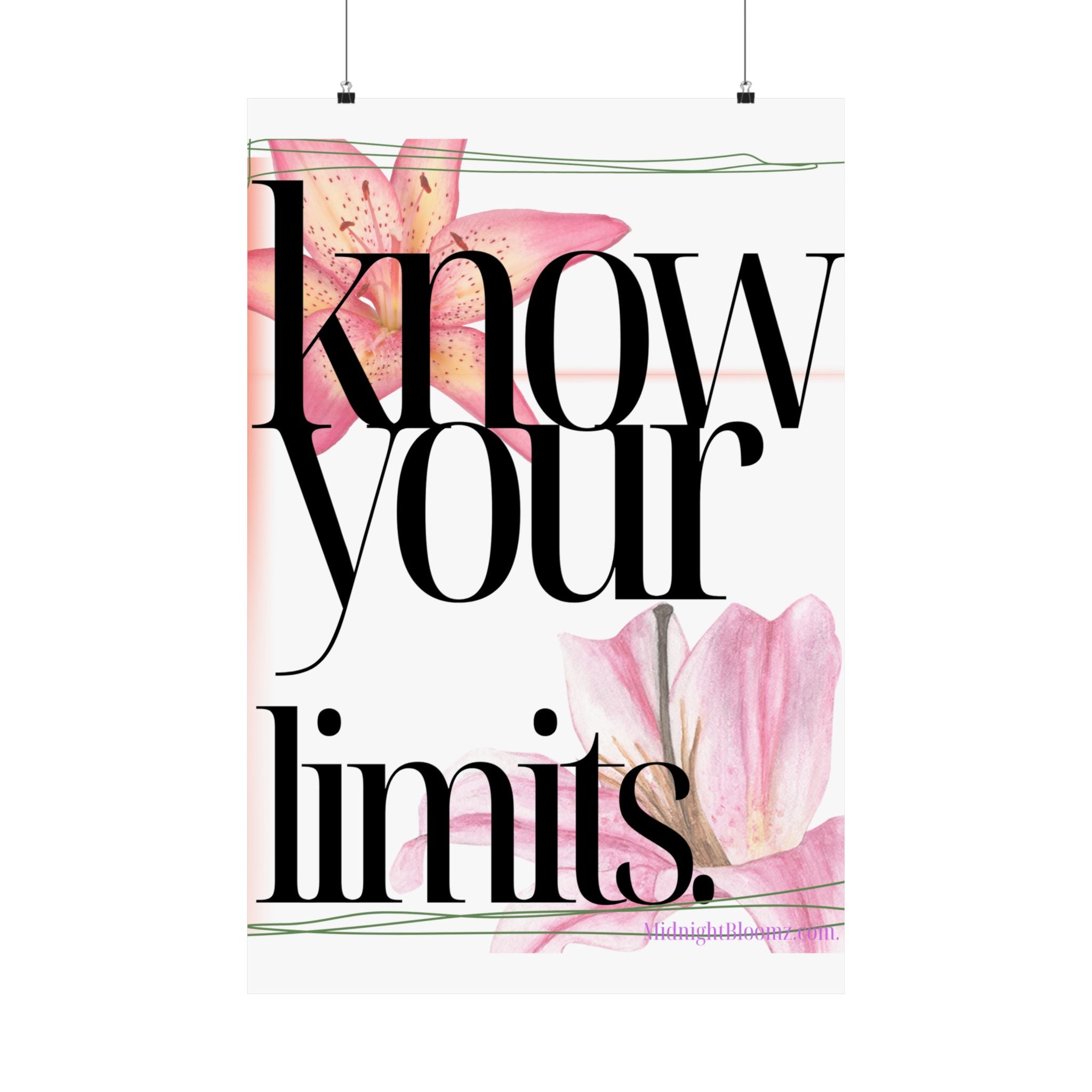 Matte Vertical Posters