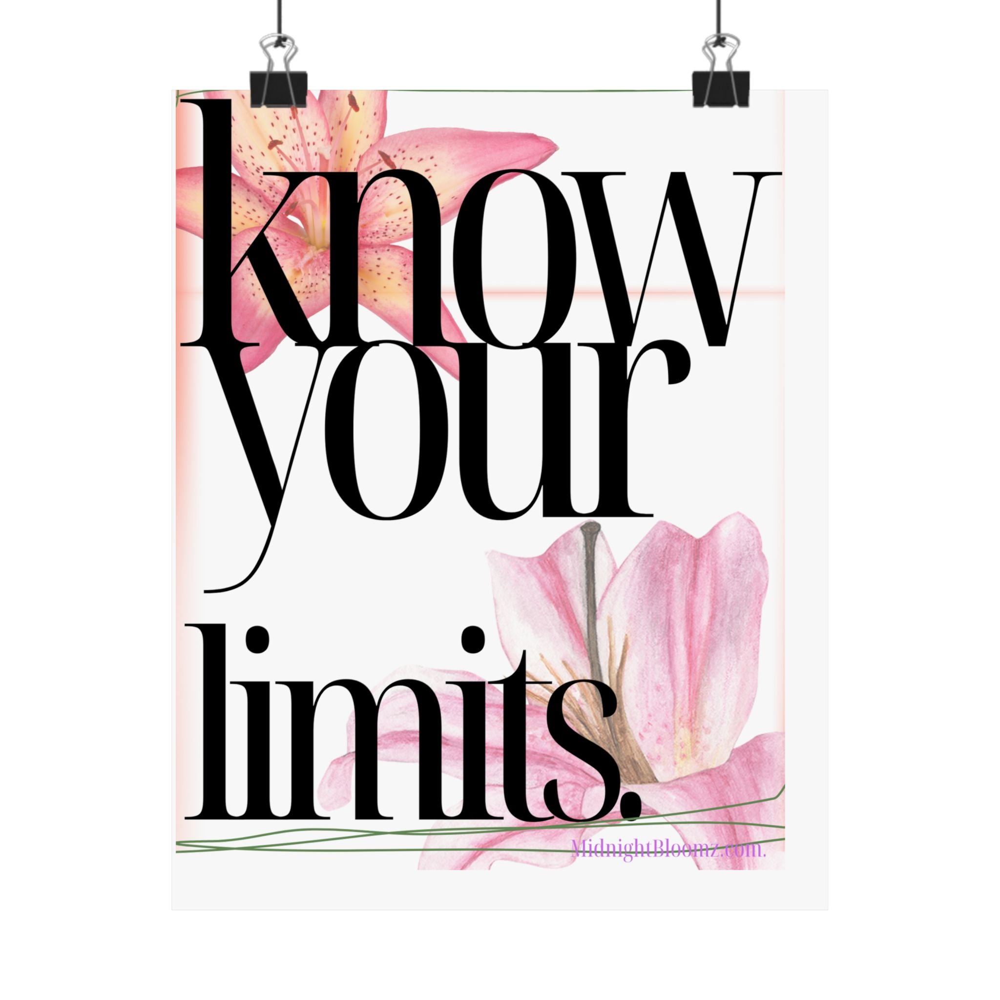 Matte Vertical Posters