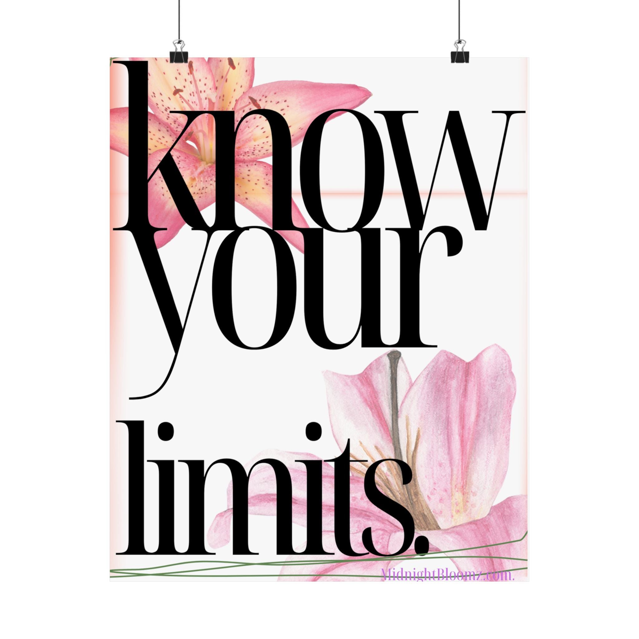 Matte Vertical Posters