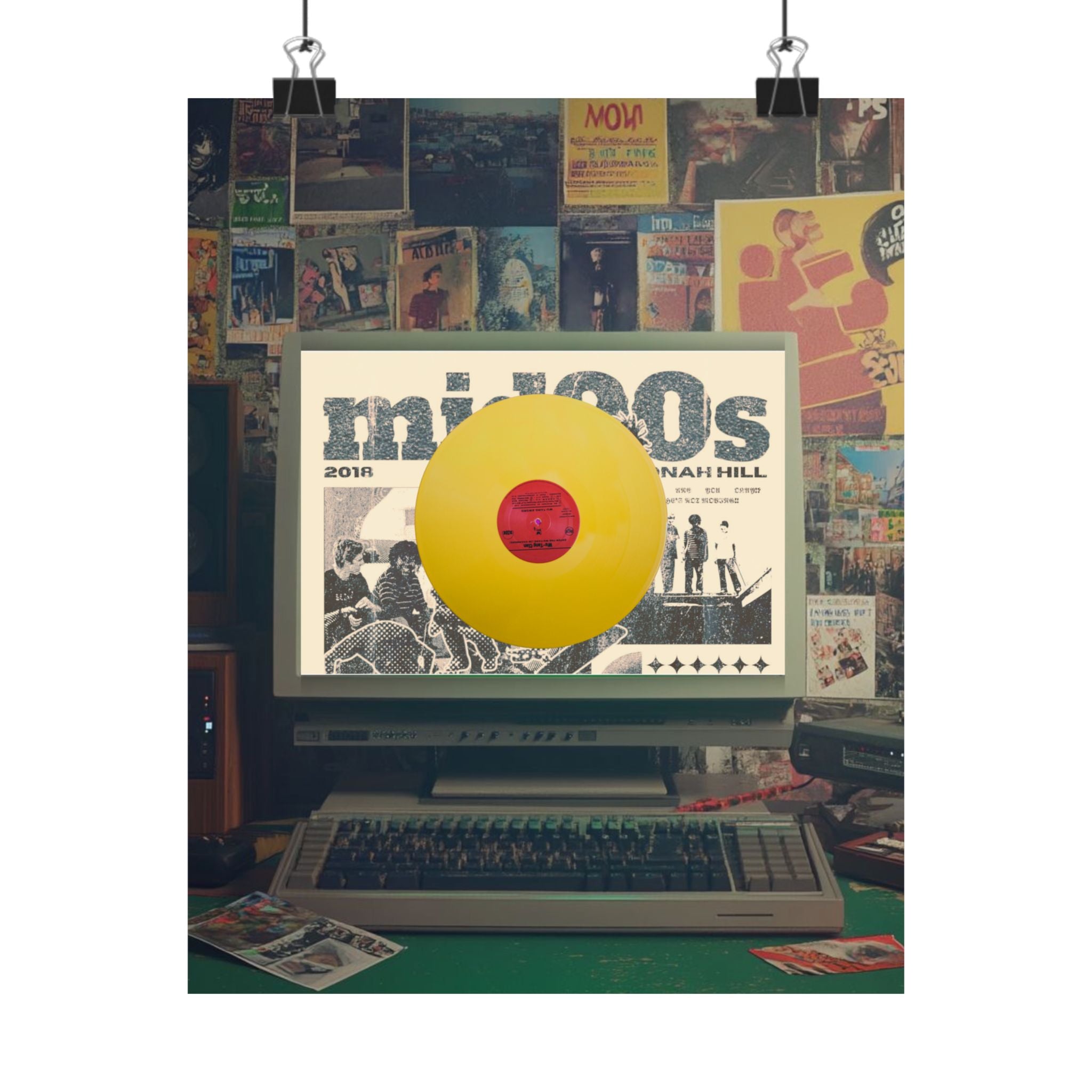 Vintage Music Poster Collection, Retro Wall Art, Home Decor, Gift for Music Lovers, 2000s Nostalgia